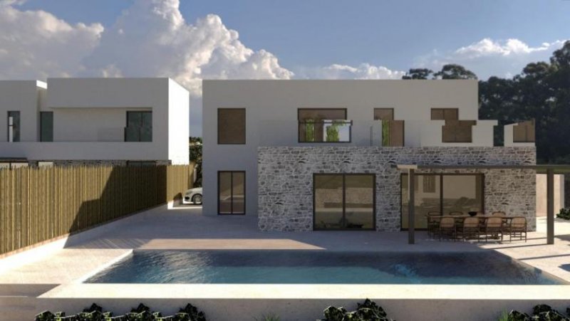 Kefalas Kreta, Kefalas: Moderne Villa mit Meerblick und privatem Pool zum Verkauf in Kefalas Haus kaufen